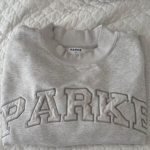PARKE Women's Gray Sweatshirt